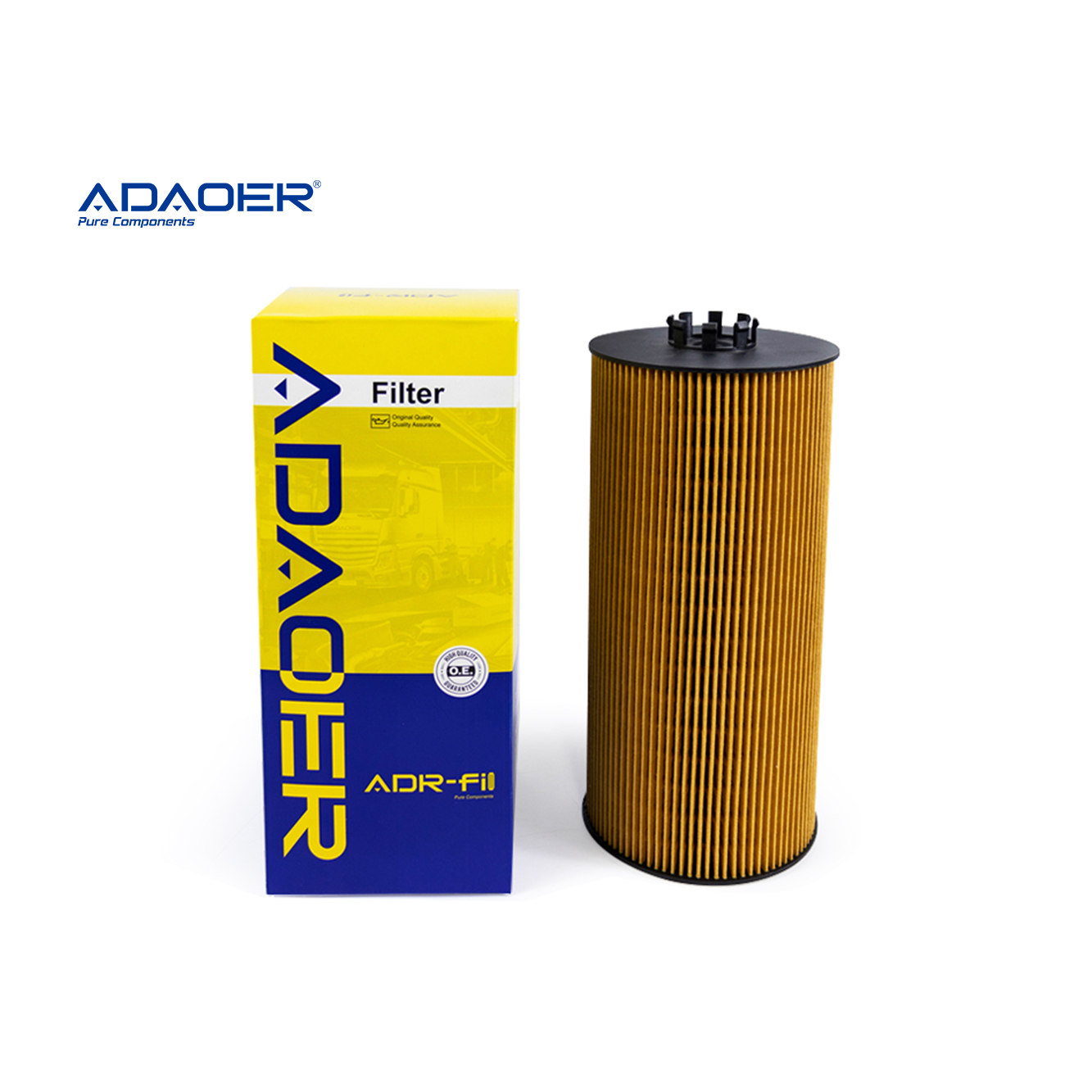 Oil Filter AD02110035 For Mercedes-Benz Truck | A0001802109 Replacement